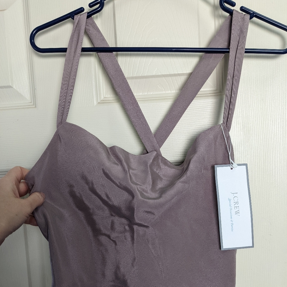 NWT J. Crew Dress- Grey